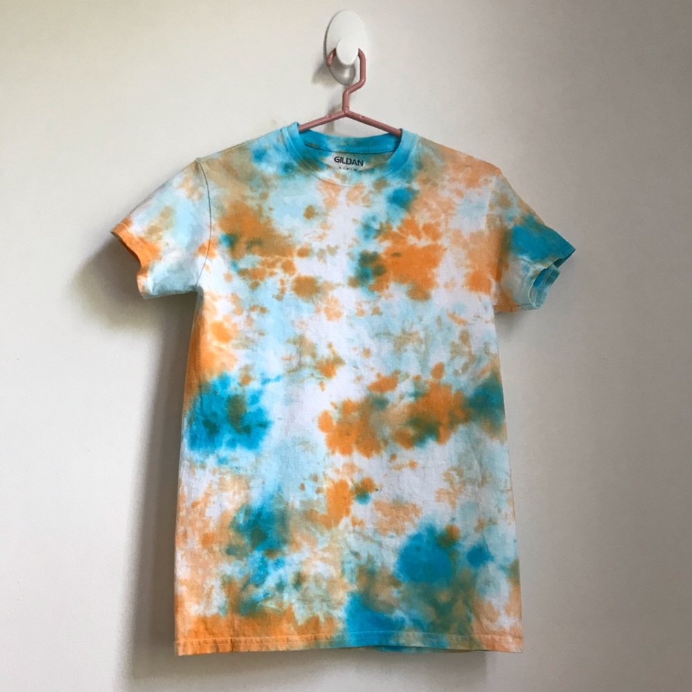 💙🧡Tie Dye Orange and Blue